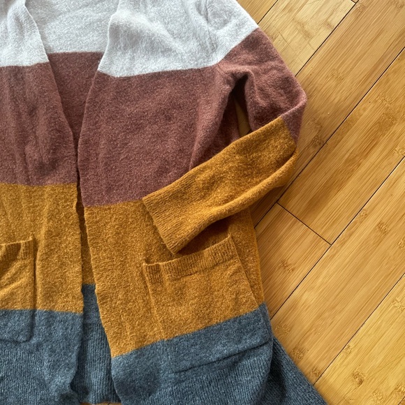Madewell Kent Striped Cardigan Sweater - Picture 8 of 9